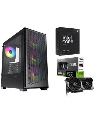 Desktop Gaming / Design ( Core Ultra 7 265KF / Ram 16GB DDR5 / M.2 PCIe 1TB / RTX 5060 8GB  ) 