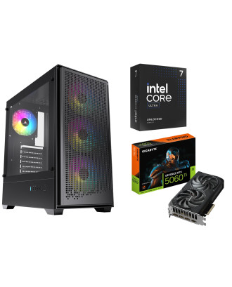 Desktop Gaming / Design ( Core Ultra 7 265KF / Ram 16GB DDR5 / M.2 PCIe 1TB / RTX 5060Ti 8GB  ) 