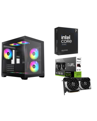 Desktop Gaming / Design ( Core Ultra 7 265KF / Ram 16GB DDR5 / M.2 PCIe 1TB / RTX 5070 12GB  ) 