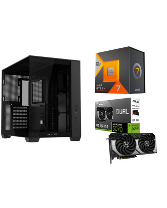 Desktop Gaming / Design ( Ryzen 7 7800X3D / Ram 16GB DDR5 / M.2 PCIe 1TB / RTX5070 12GB ) Desktop Gaming / Design ( Ryzen 7 7800X3D / Ram 16GB DDR5 / M.2 PCIe 1TB / RTX5070 12GB )