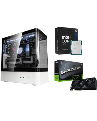 Desktop Gaming / Design ( Core Ultra 5 245KF / Ram 16GB DDR5 / M.2 PCIe 1TB / RTX 5070Ti 16GB  ) 