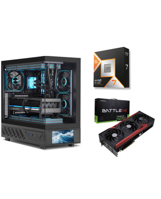 Desktop Gaming / Design ( Ryzen 7 9800X3D / Ram 32GB DDR5 / M.2 PCIe 1TB / RTX5070Ti 16GB  ) 