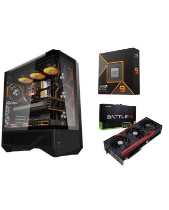 Desktop Gaming / Design ( Ryzen 9 9950X / Ram 32GB DDR5 / M.2 PCIe 1TB / RTX 5070Ti 16GB  ) 