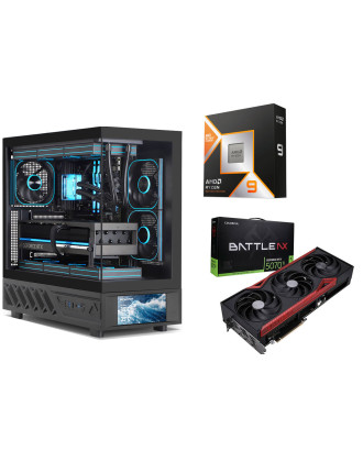 Desktop Gaming / Design ( Ryzen 9 9950X3D / Ram 32GB DDR5 / M.2 PCIe 1TB / RTX 5070Ti 16GB  ) 