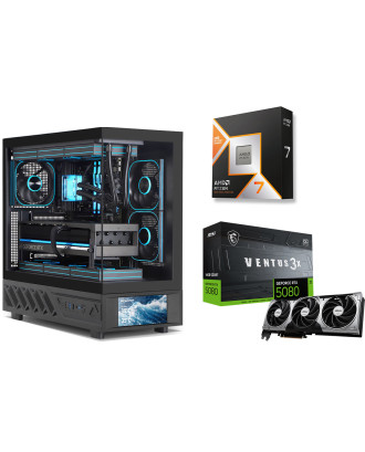 Desktop Gaming / Design ( Ryzen 7 9800X3D / Ram 32GB DDR5 / M.2 PCIe 1TB / RTX5080 16GB  ) 