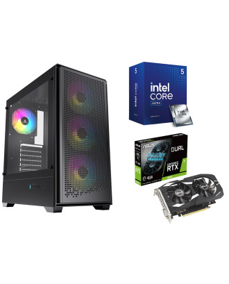 Desktop Gaming / Design ( Core Ultra 5 225F / Ram 16GB DDR5 / M.2 PCIe 512GB / RTX 3050 6GB  ) 