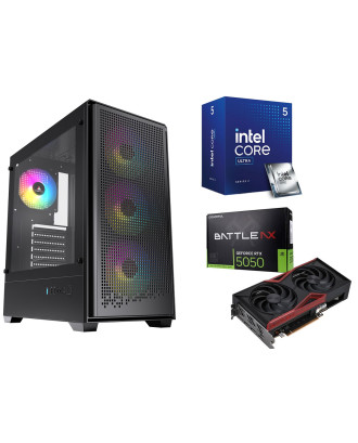 Desktop Gaming / Design ( Core Ultra 5 225F / Ram 16GB DDR5 / M.2 PCIe 512GB / RTX 5050 8GB  ) 