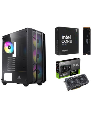 Desktop Gaming / Design ( Ultra 7 265K / Ram 16GB DDR5 / M.2 PCIe 1TB / RTX 4060 8GB  ) 