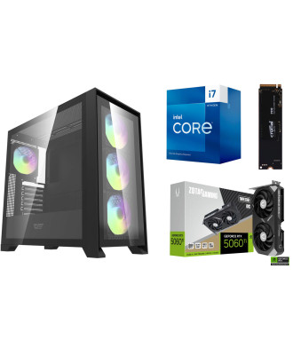Desktop Gaming / Design ( i7 14700F / Ram 32GB DDR5 / M.2 PCIe 1TB / RTX 5060Ti 8GB ) 