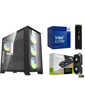 Desktop Gaming / Design ( i9 14900F / Ram 32GB DDR5 / M.2 PCIe 1TB / RTX 5060Ti 8GB  ) 