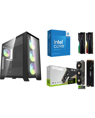Desktop Gaming / Design ( i5 14600KF > i7 12700K / Ram 32GB DDR5 / M.2 PCIe 1TB / ZOTAC RTX 5080 Solid 16GB  ) 