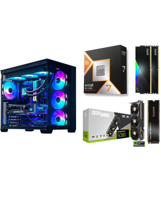 Desktop Gaming / Design ( Ryzen 7 9800X3D/ Ram 32GB / M.2 PCIe​ 1TB 4.0 / ZOTAC RTX 5080 Solid 16GB  ) 