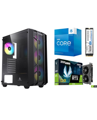 Desktop Gaming / Design ( i5 14400F / Ram 16GB / M.2 PCIe 512GB / RTX3050 6GB ) 