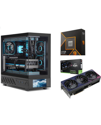 Desktop Gaming / Design ( Ryzen 9 9950X / Ram 32GB DDR5 / M.2 PCIe 1TB / RTX 5080 16GB  ) 
