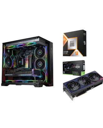 Desktop Gaming / Design ( Ryzen 9 9950X3D / Ram 32GB DDR5 / M.2 PCIe 1TB / RTX 5080 16GB  ) 