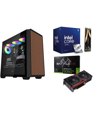 Desktop Gaming / Design ( Ultra 9 285 / Ram 16GB DDR5 / M.2 PCIe 1TB / RTX 5060Ti 16GB  ) 