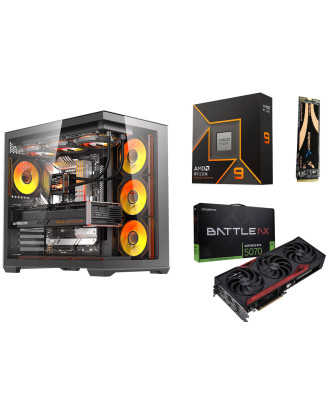 Desktop Gaming / Design ( Ryzen 9 9950X / Ram 32GB DDR5 / M.2 PCIe 1TB / RTX 5070 12GB ) Desktop Gaming / Design ( Ryzen 9 9950X / Ram 32GB DDR5 / M.2 PCIe 1TB / RTX 5070 12GB )
