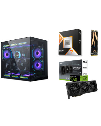 Desktop Gaming / Design ( Ryzen 7 9800X3D / Ram 32GB DDR5 / M.2 PCIe 1TB / RTX 5080 16GB  ) 