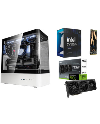 Desktop Gaming / Design ( Core Ultra 9 285K / Ram 32GB DDR5 / M.2 PCIe 1TB / RTX 5080 16GB  ) 