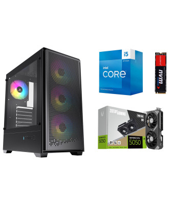 Desktop Gaming / Design ( i5 14400F / Ram 16GB DDR4 / M.2 PCIe 512GB / RTX 5050 8GB  ) 