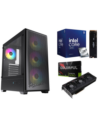 Desktop Gaming / Design ( Ultra 9 285 / Ram 16GB DDR5 / M.2 PCIe 1TB / RTX 5060 8GB  ) 