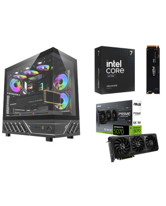 Desktop Gaming / Design ( Core Ultra 7 265KF / Ram 16GB DDR5 / M.2 PCIe 1TB / RTX 5070 12GB  ) 