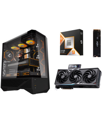 Desktop Gaming / Design ( Ryzen 9 9950X3D / Ram 32GB DDR5 / M.2 PCIe 1TB / RTX 5080 16GB  ) 