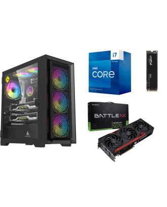 Desktop Gaming / Design ( i7 14700F / Ram 32GB DDR5 / M.2 PCIe 1TB / RTX5070 12GB12GB ) 