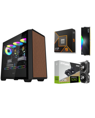 Desktop Gaming / Design ( Ryzen 9 9950X / Ram 16GB / M.2 PCIe​ 1TB 4.0 / RTX 5060 8GB ) 