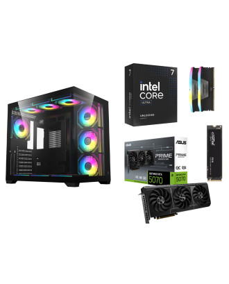 Desktop Gaming / Design ( Core Ultra 7 265KF / Ram 32GB DDR5 / M.2 PCIe 1TB / RTX 5070 12GB  ) 