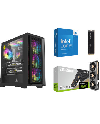 Desktop Gaming / Design ( i5 14600KF > i7 12700K / Ram 32GB DDR5 / M.2 PCIe 1TB / RTX5070Ti 16GB ) 