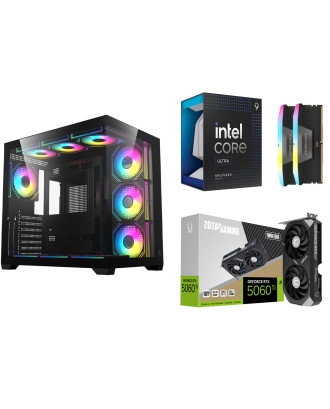 Desktop Gaming / Design ( Core Ultra 9 285K / Ram 32GB DDR5 / M.2 PCIe 1TB / RTX 5060Ti 16GB  ) 