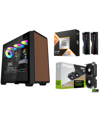 Desktop Gaming / Design ( Ryzen 9 9950X3D / Ram 32GB / M.2 PCIe​ 1TB 4.0 / RTX 5060Ti 16GB ) 