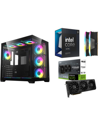 Desktop Gaming / Design ( Core Ultra 9 285K / Ram 32GB DDR5 / M.2 PCIe 1TB / RTX 5070 12GB  ) 