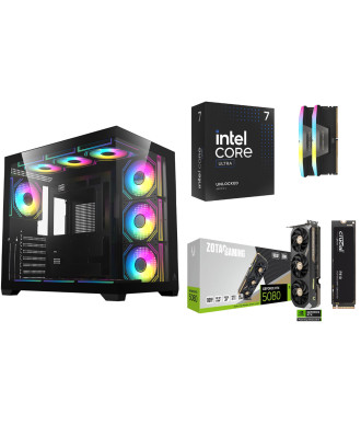 Desktop Gaming / Design ( Core Ultra 7 265KF / Ram 32GB DDR5 / M.2 PCIe 1TB / RTX 5080 16GB  ) 