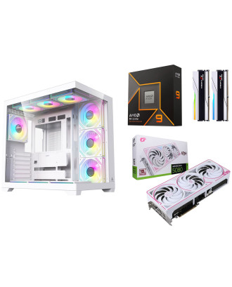 Desktop Gaming / Design ( Ryzen 9 9950X / Ram 32GB / M.2 PCIe​ 1TB 4.0 / RTX 5080 16GB ) 