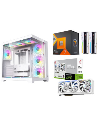 Desktop Gaming / Design ( Ryzen 7 7800X3D / Ram 32GB DDR5 / M.2 PCIe 1TB / ROG RTX 5080 16GB  ) 