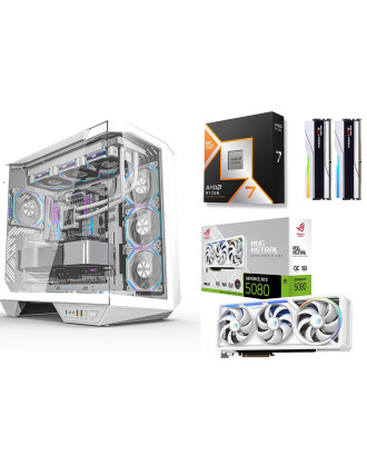 Desktop Gaming / Design ( Ryzen 9 9800X3D / Ram 32GB DDR5 / M.2 PCIe 1TB / ROG RTX 5080 16GB  ) 