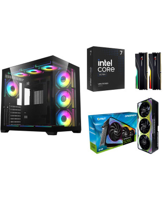 Desktop Gaming / Design ( Core Ultra 7 265KF / Ram 32GB / M.2 PCIe​ 1TB 4.0 / ZOTAC RTX 5090 32GB  ) 