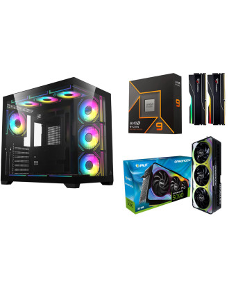 Desktop Gaming / Design ( Ryzen 9 9950X / Ram 32GB / M.2 PCIe​ 1TB 4.0 /  RTX 5090 32GB  ) 