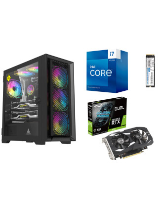 Desktop Gaming / Design ( i7 14700F / Ram 16GB DDR5 / M.2 PCIe 512GB / RTX 3050 6GB  ) 