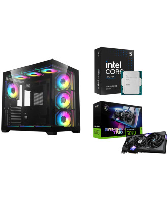 Desktop Gaming / Design ( Core Ultra 5 245KF / Ram 16GB DDR5 / M.2 PCIe 1TB / RTX 5070 12GB ) Desktop Gaming / Design ( Core Ultra 5 245KF / Ram 16GB DDR5 / M.2 PCIe 1TB / RTX 5070 12GB )