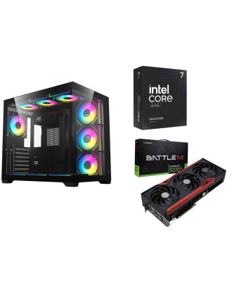 Desktop Gaming / Design ( Core Ultra 7 265KF  / Ram 32GB DDR5 / M.2 PCIe 1TB / RTX 5070Ti 16GB  ) 