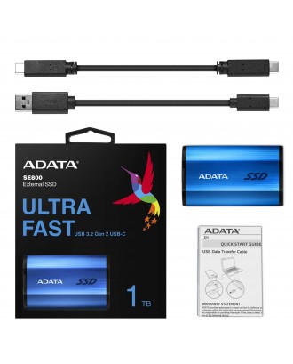 External SSD ADATA SE800 1TB (USB 3.2 Gen 2 Type-C)