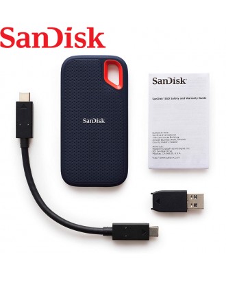 SANDISK E61 EXTREME SSD 2TB EXTERNAL HARD DRIVE USB 3.2 Type-C