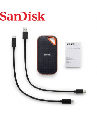 SANDISK E81 EXTREME PRO SSD 2TB EXTERNAL HARD DRIVE USB 3.2 Gen 2