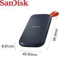 SANDISK E30 EXTREME PORTABLE SSD 1TB 520M/s EXTERN...