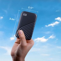 WD MY PASSPORT SSD 2TB EXTERNAL HARD DRIVE USB 3.2...