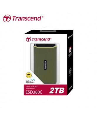 External SSD Transcend ESD380C 2T (USB 3.2 Gen 2x2 USB Type C, USB 20Gbps)