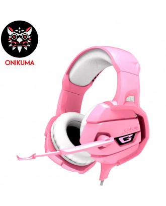 HEADSET ONIKUMA K5 PRO PINK GAMING